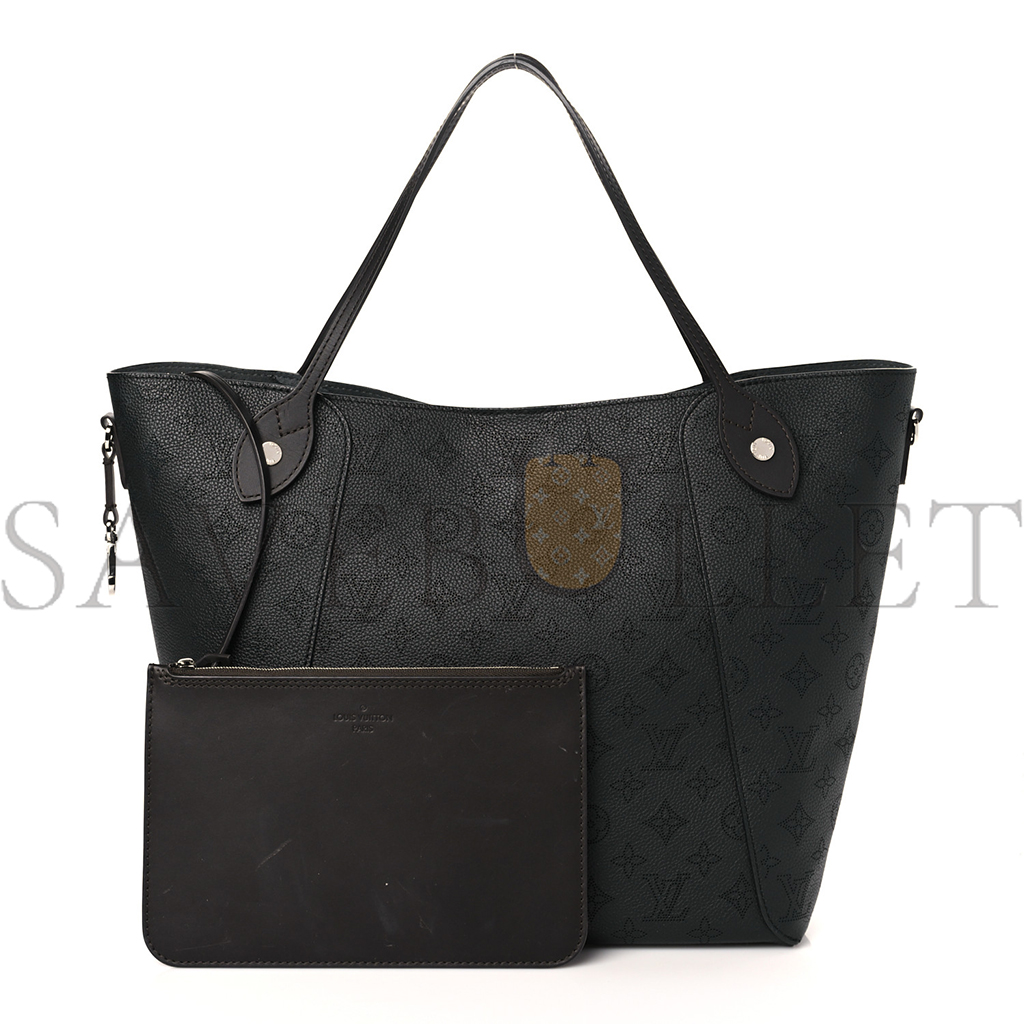 LOUIS VUITTON MAHINA HINA MM BLACK M53140 (46*29*17cm)